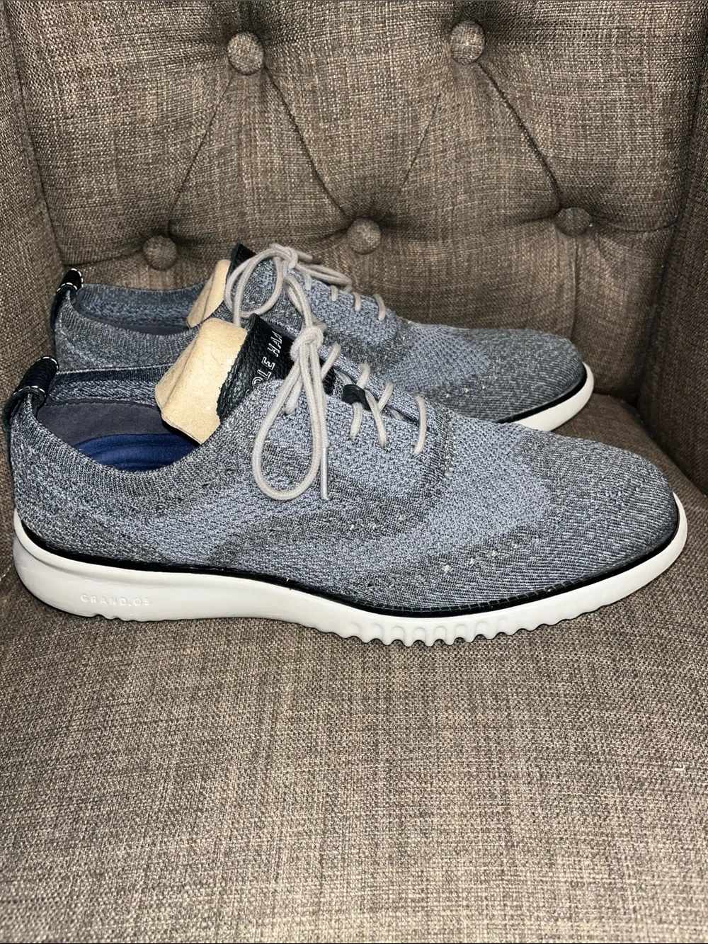 Cole Haan 2.ZERØGRAND Stitchlite Wingtip Oxfords men's size 9 - Picture 1 of 10